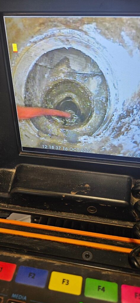 CCTV Survey of Pipe