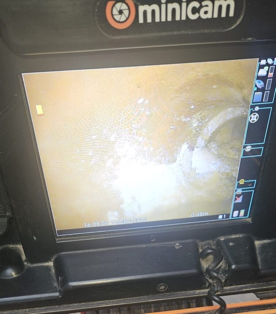 Camera Image Rat in Drain