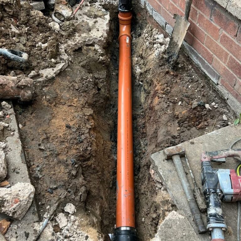 Renewing a 3 Meter Length of Drain