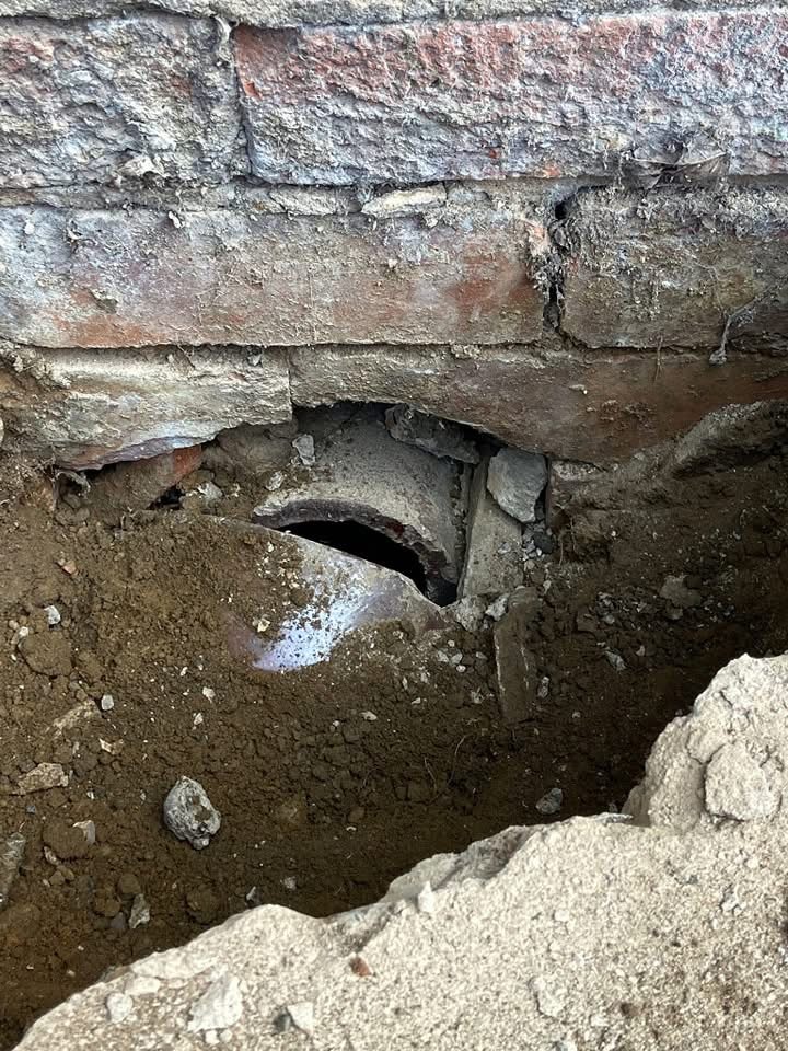 Broken Drain
